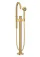 AXOR-HG-AXOR-One-Einhebel-Wannenmischer-bodenstehend-Brushed-Gold-Optic-48440250 gallery number 1